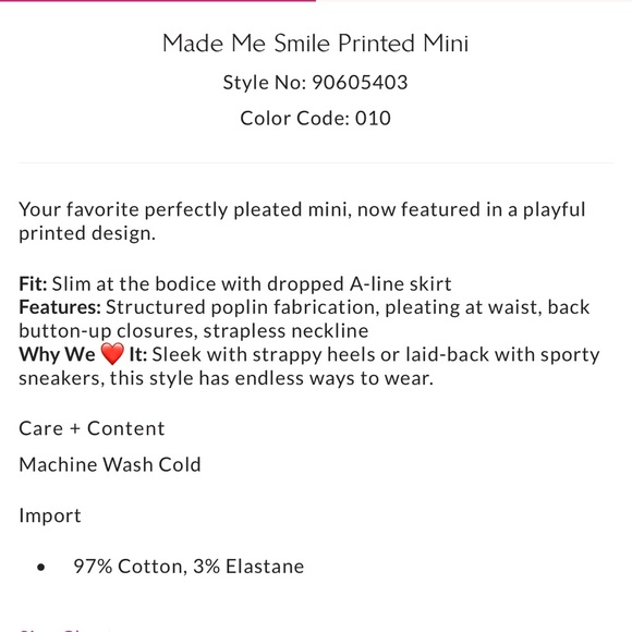 💗Made Me Smile Printed Mini 💗 Free People - Picture 2 of 4